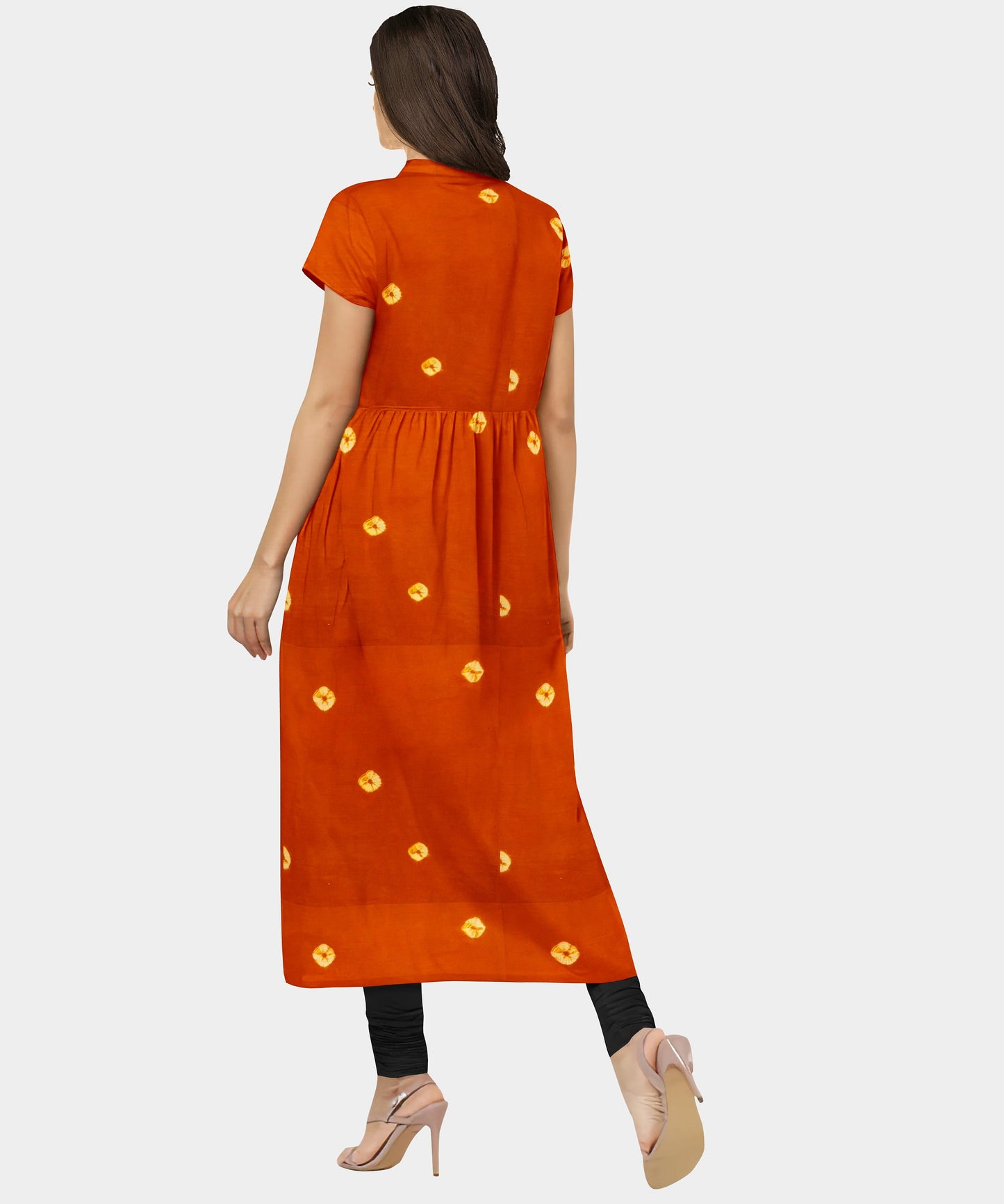 Plain Bandhej Cotton Nighty Fabric - Auto Loom, Heavy 310 GSM, Shining Colors