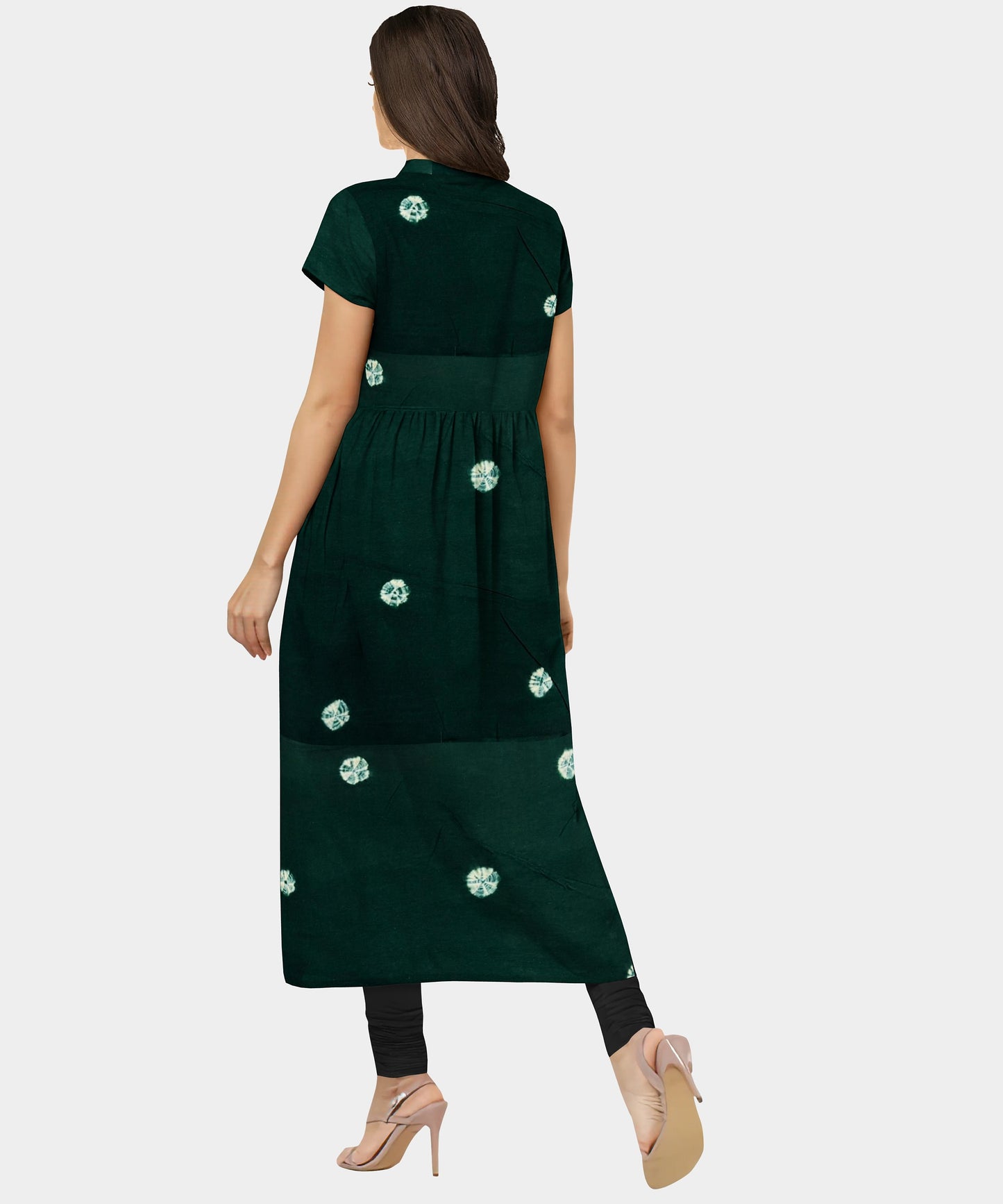 Plain Bandhej Cotton Nighty Fabric - Auto Loom, Heavy 310 GSM, Shining Colors