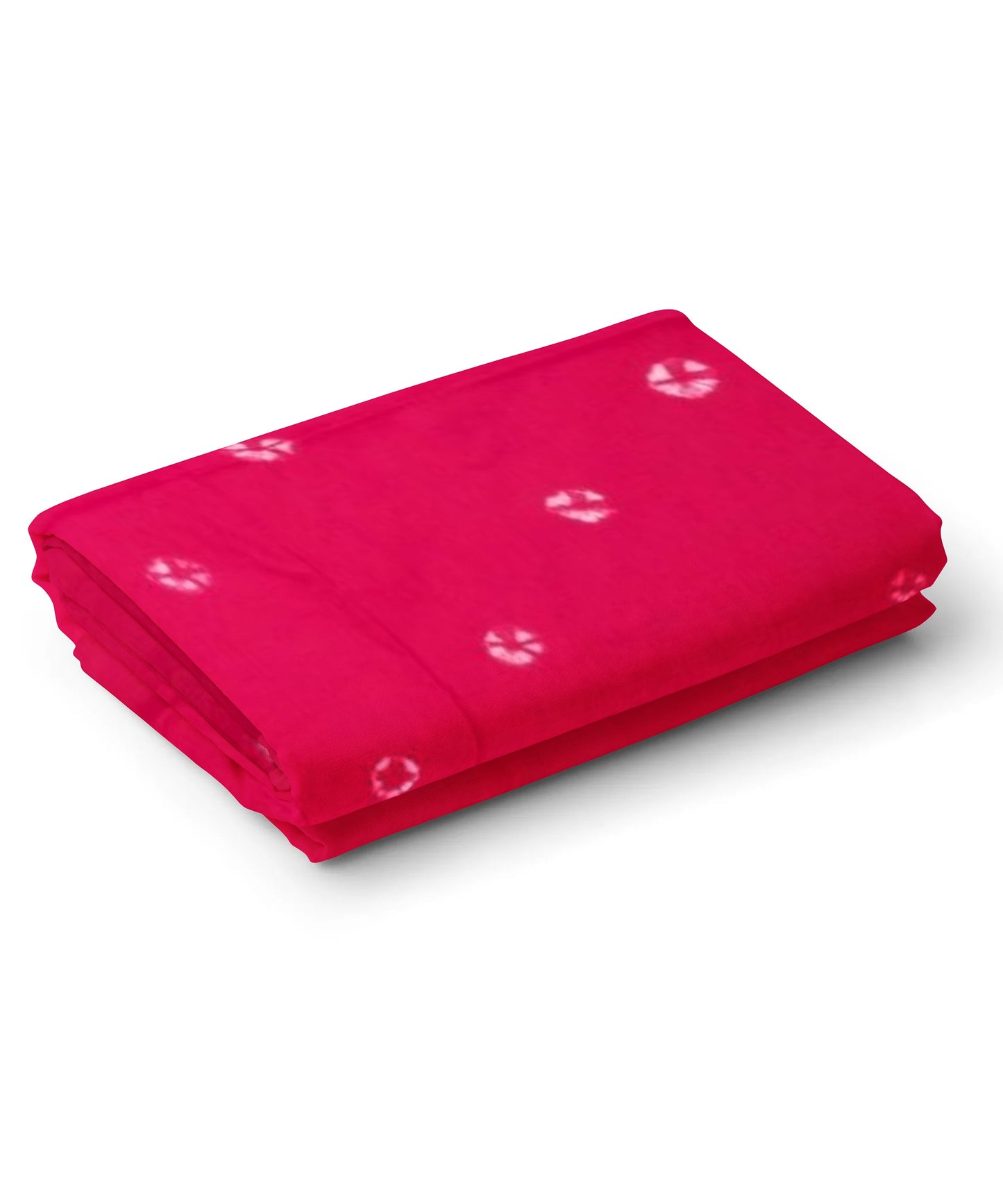 Plain Bandhej Cotton Nighty Fabric - Auto Loom, Heavy 310 GSM, Shining Colors